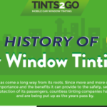 History of Car Window Tinting