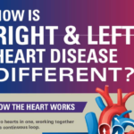 How Is Right & Left Heart Disease Different? Infographic