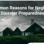 Common Reasons for Neglecting Disaster Preparedness Infographic