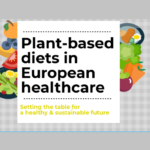 Plant-based diets in European healthcare infographic