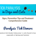 Tick Paralysis in Dogs and Cats Infographic