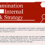 Examination of an Internal Link Strategy