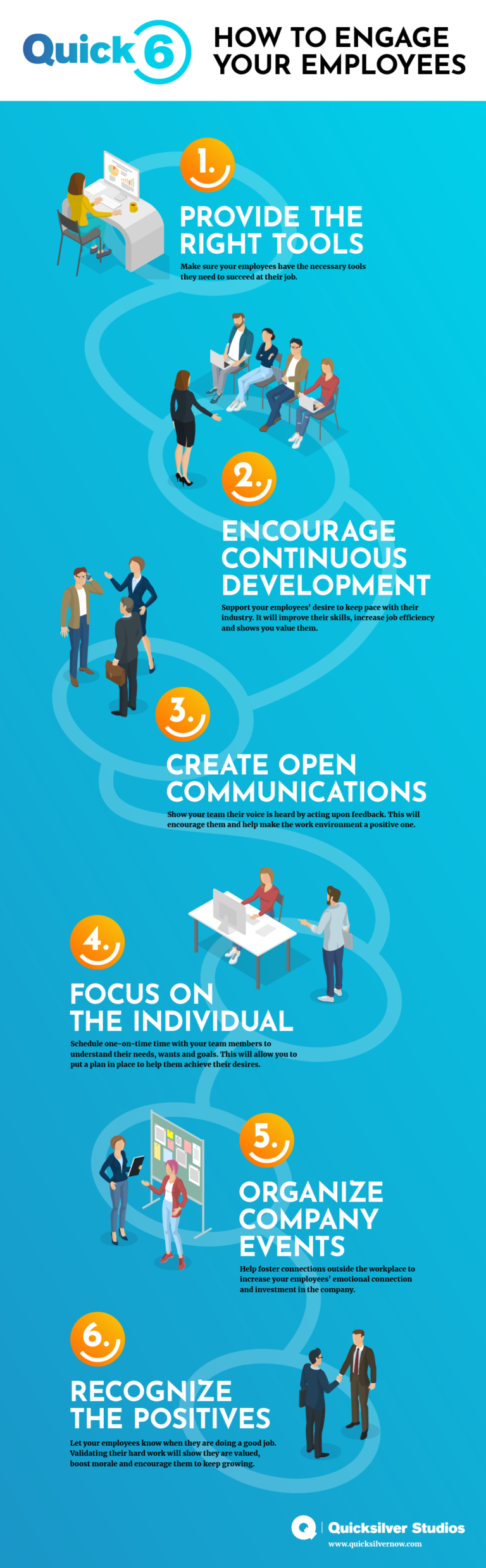 Engaging Work Graphics How to Engage Your Employees | Infographics Race