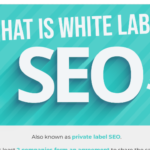 What is white label SEO