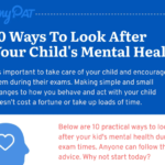 10 Ways to Take Care of Your Child’s Mental Health Infographic